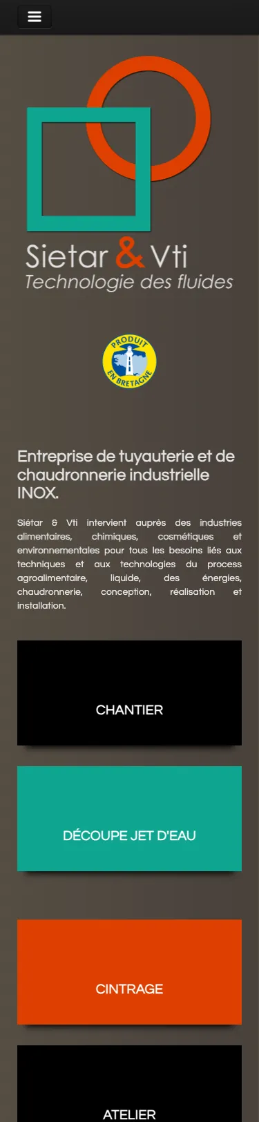 Sietar Vti - version mobile